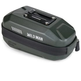   WILDMAN utazótáska kerékpár nyereg alá cipzárral 0.8L GD700 zöld