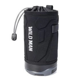   WILDMAN utazótáska kulacstartóhoz kerékpár kormányra 1L R1 fekete