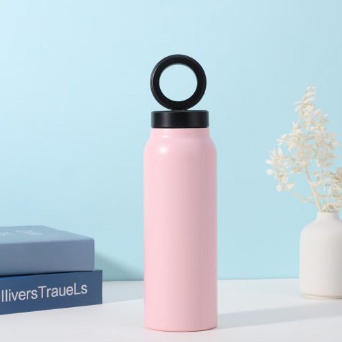 MagSafe-fel kompatibilis mágneses tartó, 750 ml-es palackkal, rózsaszín