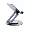 Asztali telefon-/tablettartó összecsukható Forcell F-Grip Fold Stand 3 360 szürke