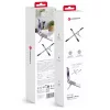 Asztali laptop/tablet tartó összecsukható Forcell F-Grip Fold Stand X Pro szürke