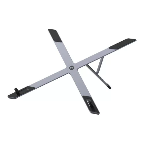 Asztali laptop/tablet tartó összecsukható Forcell F-Grip Fold Stand X Pro szürke