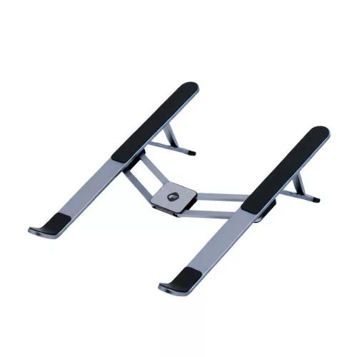 Asztali laptop/tablet tartó összecsukható Forcell F-Grip Fold Stand H Pro szürke