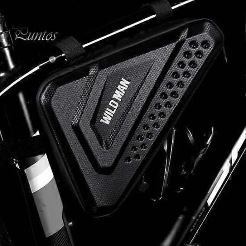 WILDMAN utazótáska kerékpárváz alá cipzárral 2,5L ES19 fekete