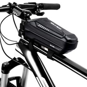   WILDMAN utazótáska kerékpárvázra cipzárral 1L ES5 fekete