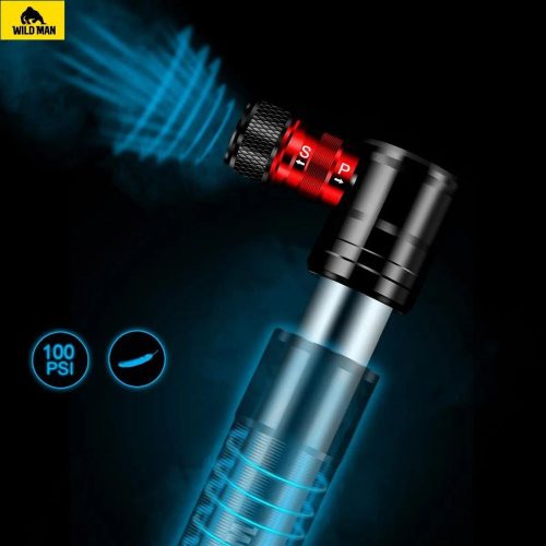 WILDMAN kerékpár kézi pumpa GK8 fekete