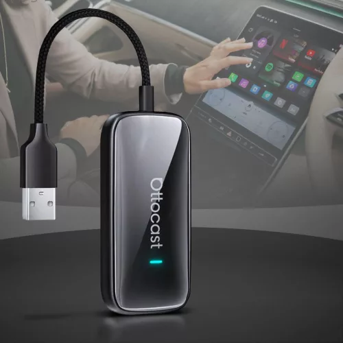 Vezeték nélküli autós adapter OTTOCAST Play2Video CA515-T fekete