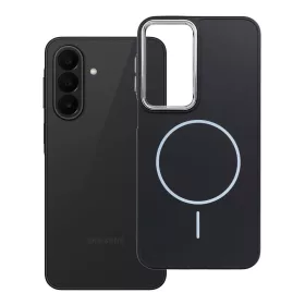   Samsung A27 Frame Mag Cover tok, MagSafe-fel kompatibilis, fekete