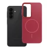 Samsung A27 Frame Mag Cover tok, kompatibilis a MagSafe-fel, magenta