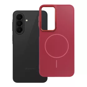   Samsung A27 Frame Mag Cover tok, kompatibilis a MagSafe-fel, magenta