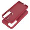 Samsung A27 Frame Mag Cover tok, kompatibilis a MagSafe-fel, magenta