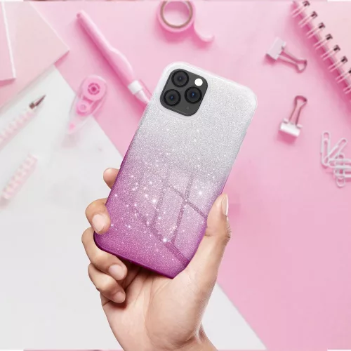 Samsung A27 5G tok, ragyogó átlátszó rózsaszín