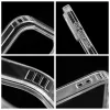 Samsung A27 Drop Glue színes gyűrűs Mag Cover tok, MagSafe-fel kompatibilis, világoskék