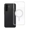 Samsung A27 átlátszó Mag Cover (STR) tok, amely kompatibilis a MagSafe-fel, átlátszó