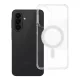 Samsung A27 átlátszó Mag Cover (STR) tok, amely kompatibilis a MagSafe-fel, átlátszó