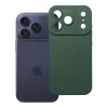 iPhone 17 Pro / 18 Pro tok (alacsony kameraszél) Matt 2.0 sötétzöld
