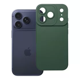   iPhone 17 Pro / 18 Pro tok (alacsony kameraszél) Matt 2.0 sötétzöld
