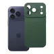 iPhone 17 Pro / 18 Pro tok (alacsony kameraszél) Matt 2.0 sötétzöld