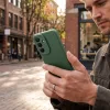 Samsung A36 5G matt 2.0 sötétzöld tok