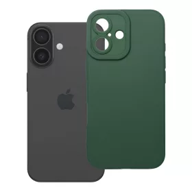 iPhone 16 matt 2.0 sötétzöld tok