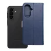 Flip tok Samsung A27 Split Book készülékhez sötétkék és krémszínű