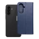 Flip tok Samsung A27 Split Book készülékhez sötétkék és krémszínű