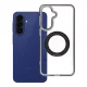 Samsung A27 Frame Circle állványos tok, MagSafe-fel kompatibilis, fekete