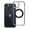 iPhone 14 tok, kerettel, kör alakú állvánnyal, MagSafe-fel kompatibilis, fekete