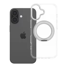   iPhone 17 tok, kerettel, kör alakú állvánnyal, MagSafe-fel kompatibilis, átlátszó
