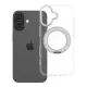 iPhone 17 tok, kerettel, kör alakú állvánnyal, MagSafe-fel kompatibilis, átlátszó