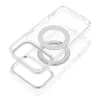 iPhone 17 Pro / 18 Pro tok, keretes, kör alakú állvánnyal, MagSafe-kompatibilis, átlátszó