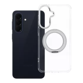   Samsung A57 Frame Circle állványos tok, MagSafe-fel kompatibilis, átlátszó