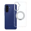 Samsung A27 Frame Circle állványos tok, MagSafe-fel kompatibilis, átlátszó