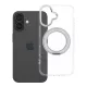 iPhone 16 tok, kerettel, kör alakú állvánnyal, MagSafe-fel kompatibilis, átlátszó