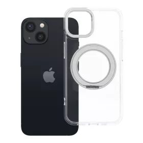  iPhone 13 tok, kerettel, kör alakú állvánnyal, MagSafe-fel kompatibilis, átlátszó