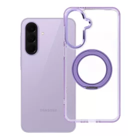   Samsung A37 Frame Circle állványos tok, MagSafe-fel kompatibilis, lila