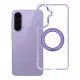 Samsung A57 Frame Circle állványos tok, MagSafe-fel kompatibilis, lila