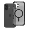 Forcell F-Protect BumperX Premium iPhone 16 tok, MagSafe-fel kompatibilis, fekete
