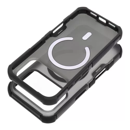 Forcell F-Protect BumperX Premium iPhone 16 Pro tok, MagSafe-fel kompatibilis, fekete