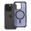 Forcell F-Protect BumperX Premium iPhone 16 Pro tok, MagSafe-fel kompatibilis, sötétkék