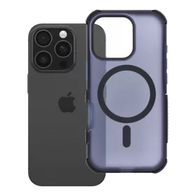   Forcell F-Protect BumperX Premium iPhone 16 Pro tok, MagSafe-fel kompatibilis, sötétkék