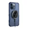 Forcell F-Protect BumperX Premium iPhone 16 Pro tok, MagSafe-fel kompatibilis, sötétkék