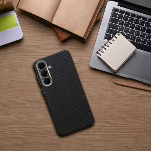 Samsung A27 KEVLAR tok, MagSafe-fel kompatibilis, fekete