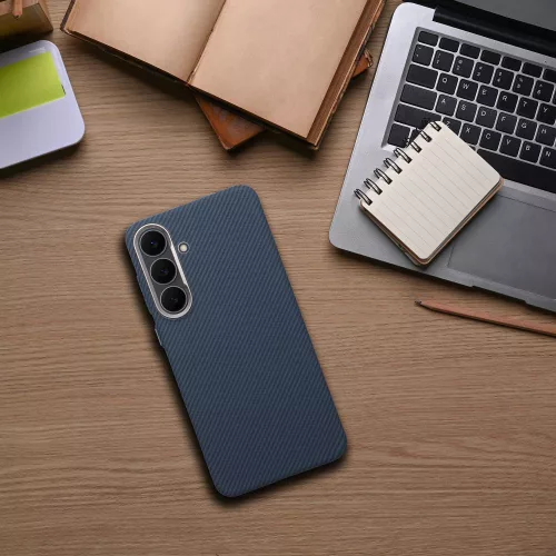 Samsung A27 KEVLAR tok, MagSafe-kompatibilis, kék