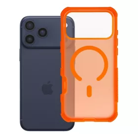   Forcell F-Protect BumperX Premium iPhone 17 Pro Max / 18 Pro Max tok (alacsony kameraszél) MagSafe-fel kompatibilis, narancssárga