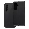 Flip tok Samsung A27 Luna Book készülékhez, szénfekete