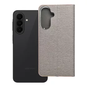 Flip tok Samsung A27 Luna Book telefonhoz, arany, ezüst