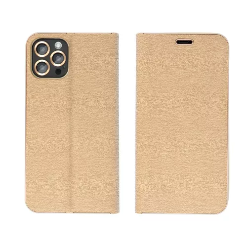 Flip tok Samsung A27 Luna Book Gold készülékhez, arany