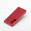 Flip tok Samsung A27 Luna Book készülékhez, karbonpiros