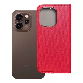 Oppo Reno 15 PRO 5G Smart Case Book flip tok, piros